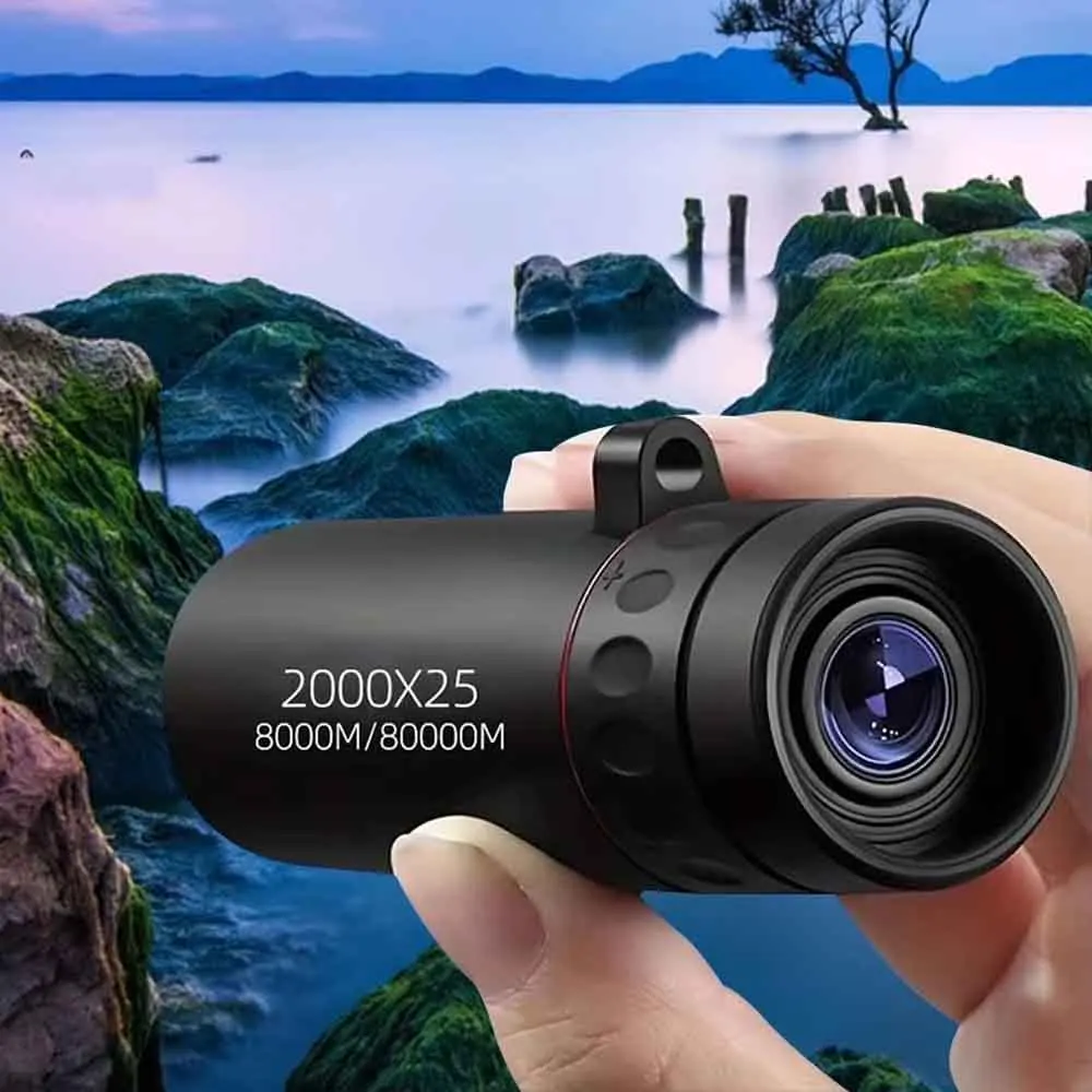 Outdoor Hunting Products - 2000x25 High Monocular Telescope A compact