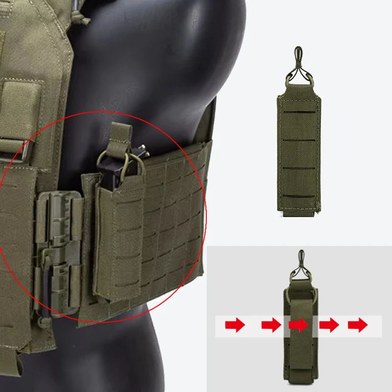 Outdoor Hunting Magazines - Tactical 9mm Pistol Magazine Pouch Molle