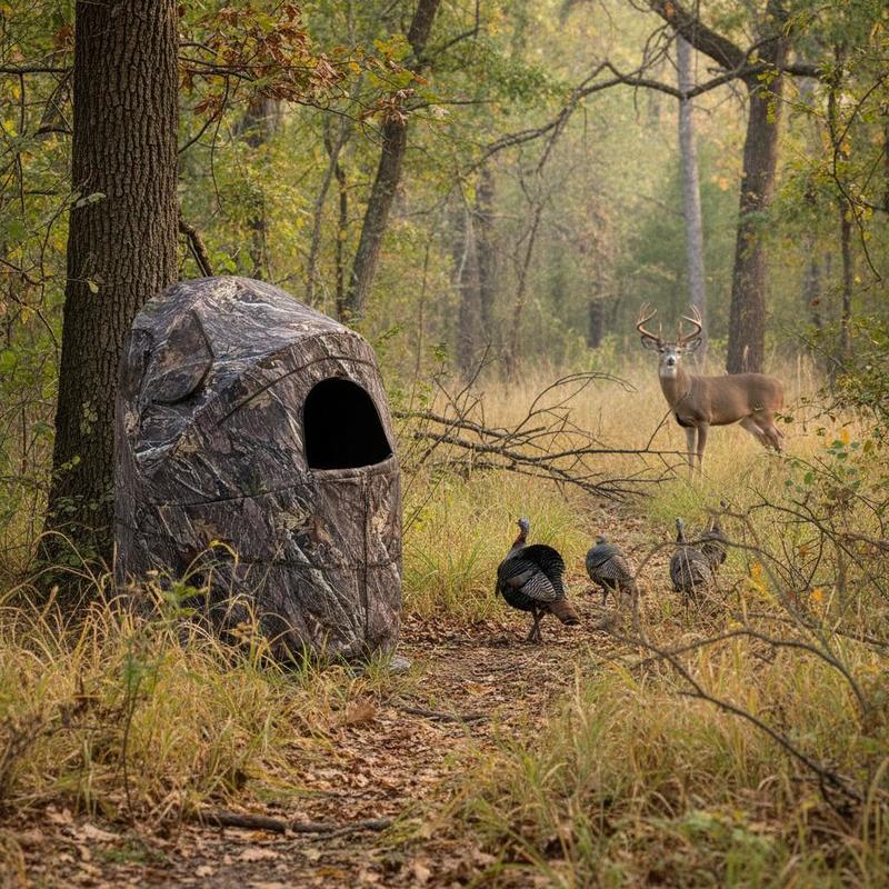 Hunting & Outdoor As - Hunting Blind 1 Person For Deer