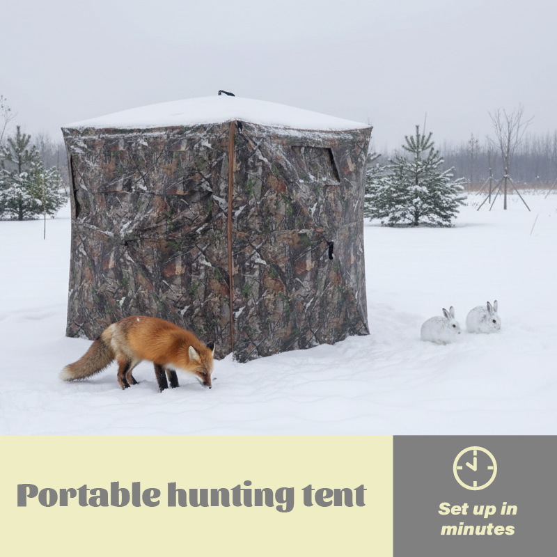 Hunting & Outdoor As - Camouflage Pop-Up Hunting Blind Easy Setup