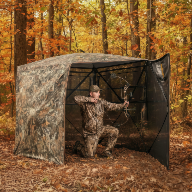 Hunting & Outdoor As - Camouflage Pop-Up Hunting Blind Easy Setup
