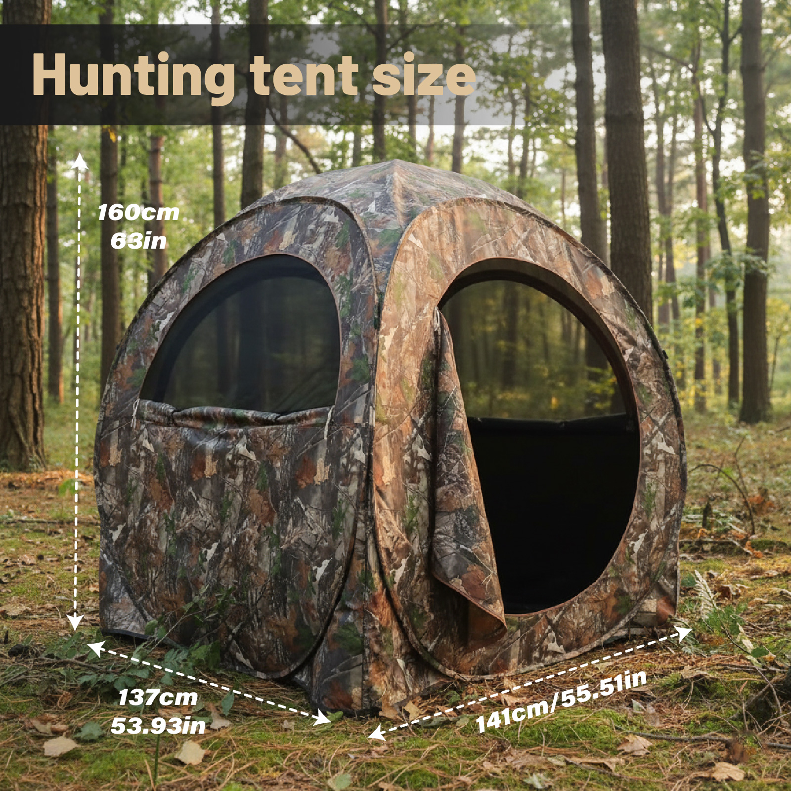 Camouflage Pop-Up Hunting Blin – Hunting & Outdoor As recenzja i cena