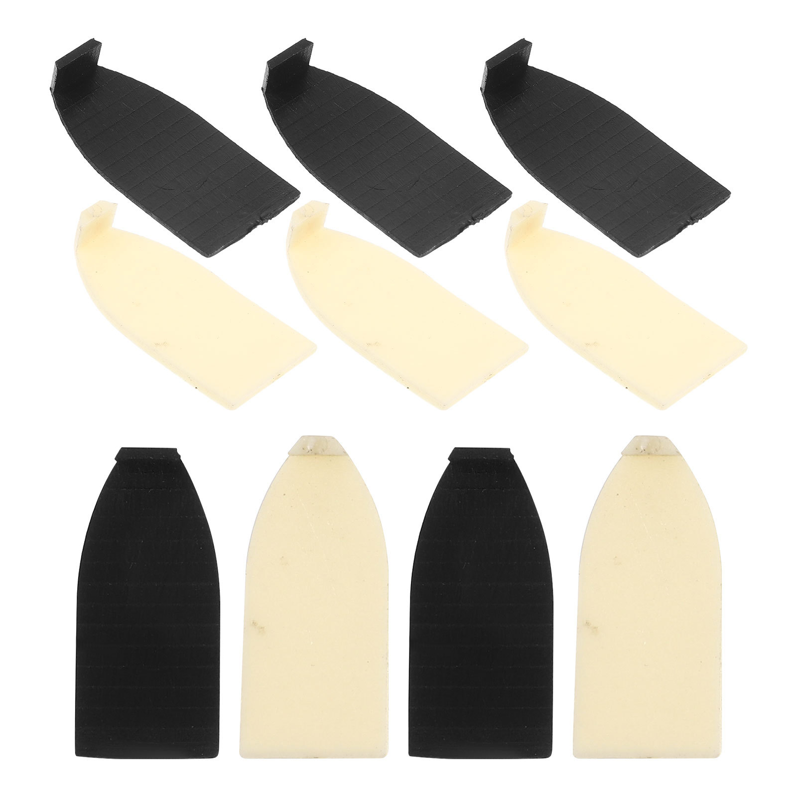 10Pcs Violin Bow Pads Plastic  – Bow Stringer Tool recenzja i cena