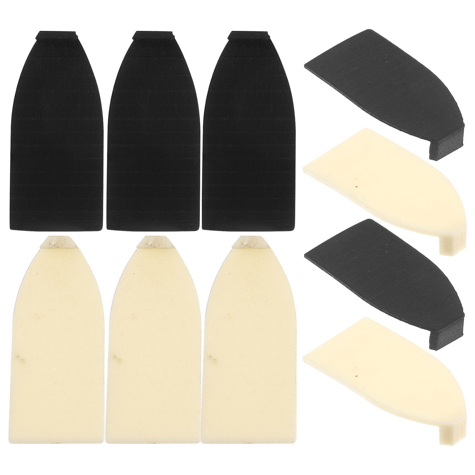 10Pcs Violin Bow Pads Plastic  – Bow Stringer Tool recenzja i cena