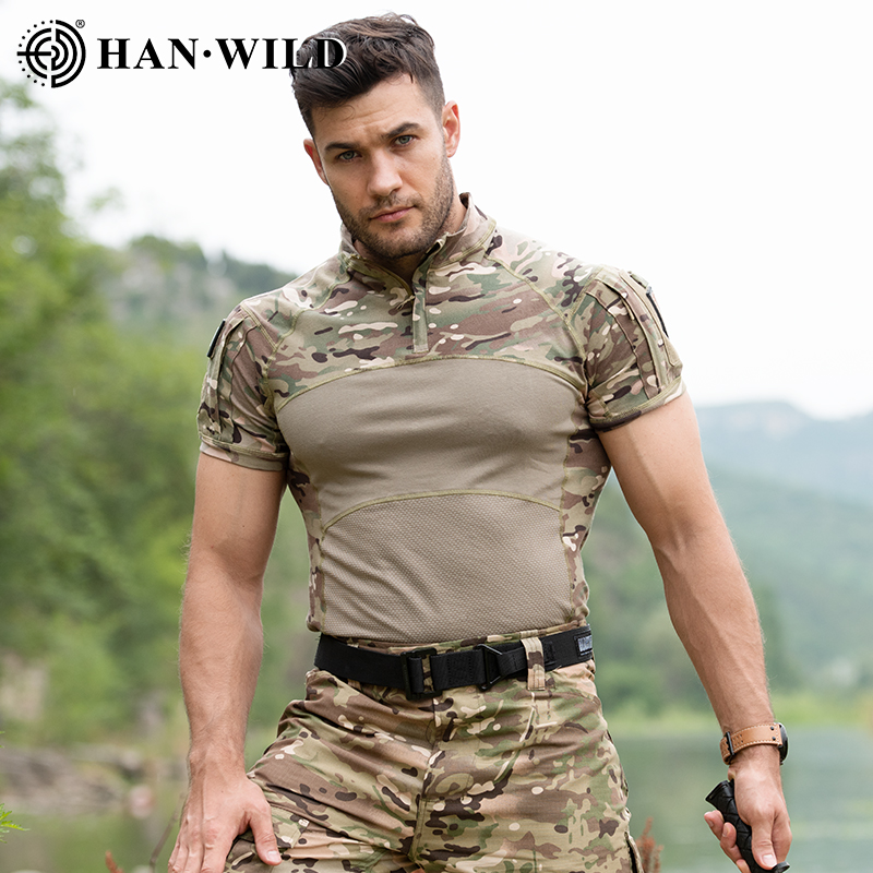 Tactical T Shirt Shirts Men Ai – Wildman Hunting & Outdoor Vanderbijlpark recenzja i cena