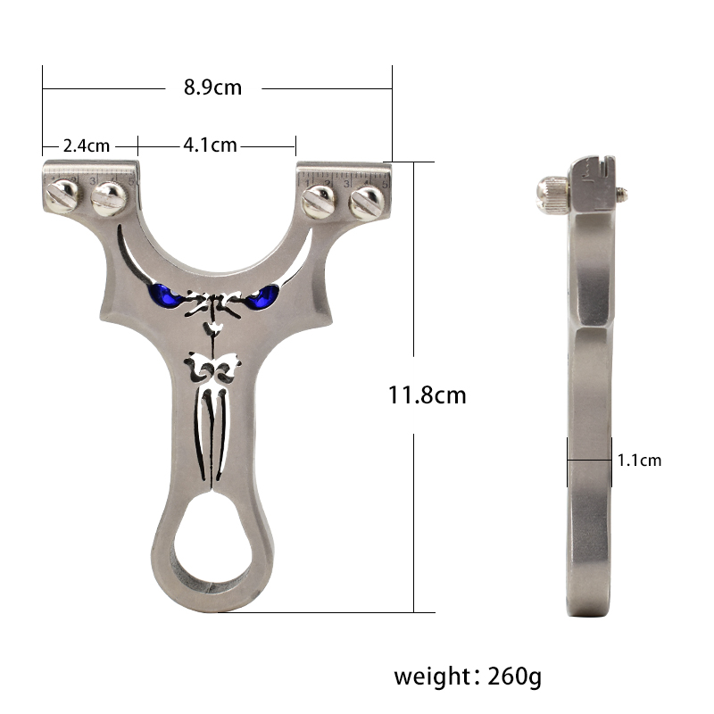 Stainless Steel Slingshot Set  – Outdoor Hunting Products recenzja i cena