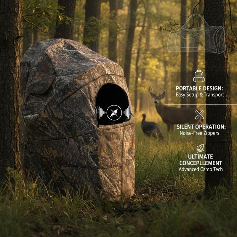 Hunting Blind 1 Person For Dee – Hunting & Outdoor As recenzja i cena