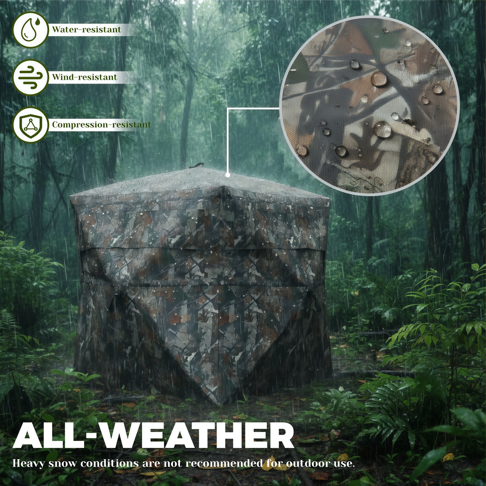 Camouflage Pop-Up Hunting Blin – Hunting & Outdoor As recenzja i cena
