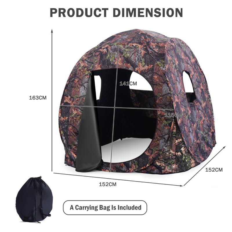 Portable Pop up Ground Camo Bl – Hunting & Outdoor As recenzja i cena