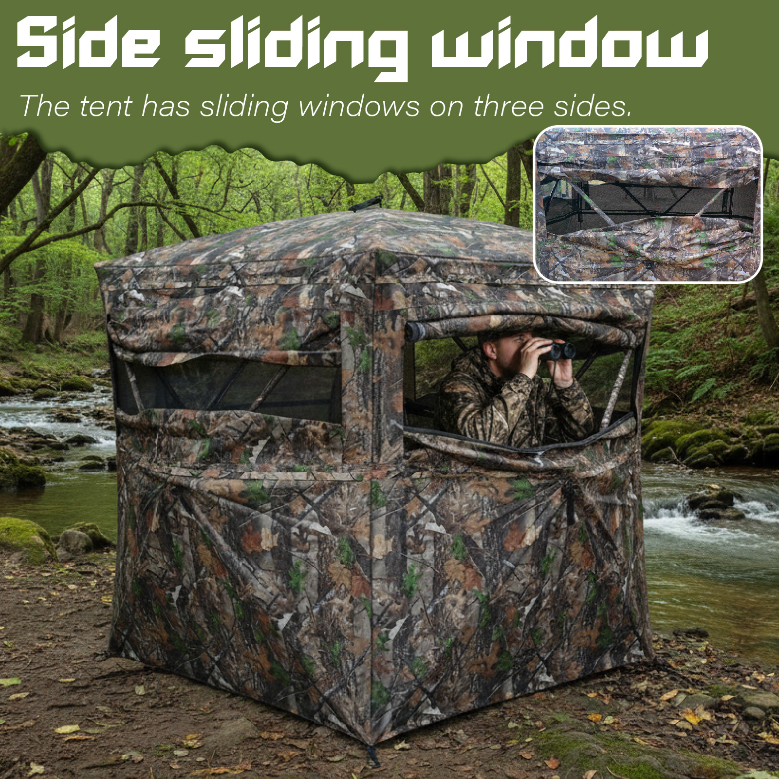 Camouflage Pop-Up Hunting Blin – Hunting & Outdoor As recenzja i cena