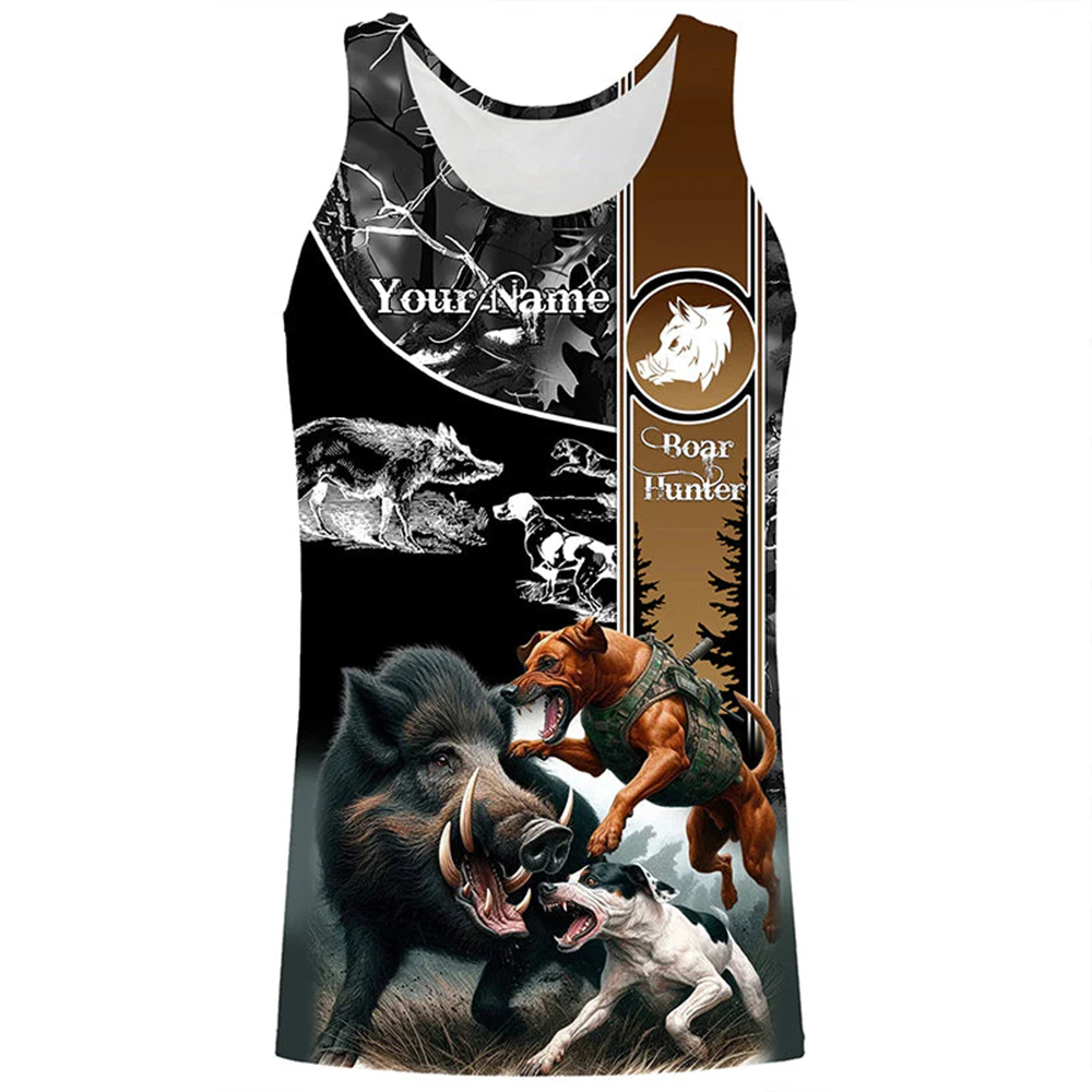 Custom Name Boar Hunter Tank T – Wildman Hunting & Outdoor Vanderbijlpark recenzja i cena