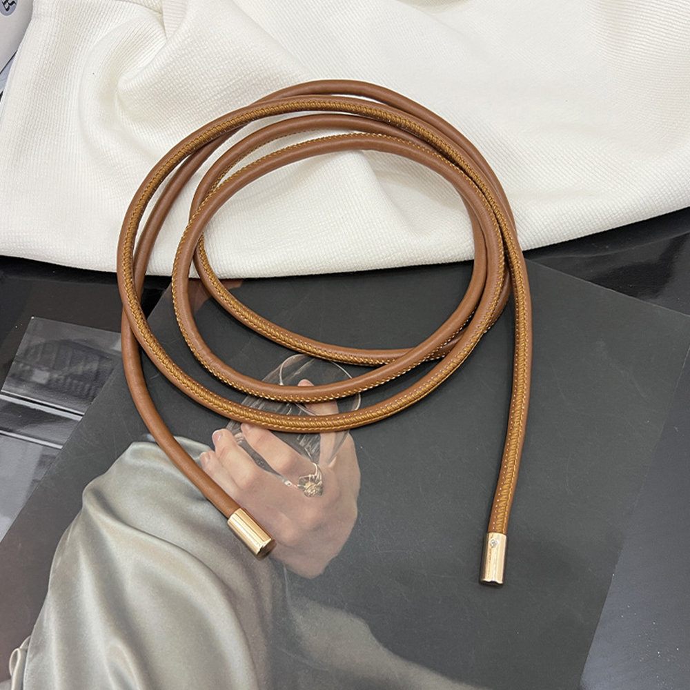 New Round Leather Thin Belt Wo – Bow Stringer Tool recenzja i cena