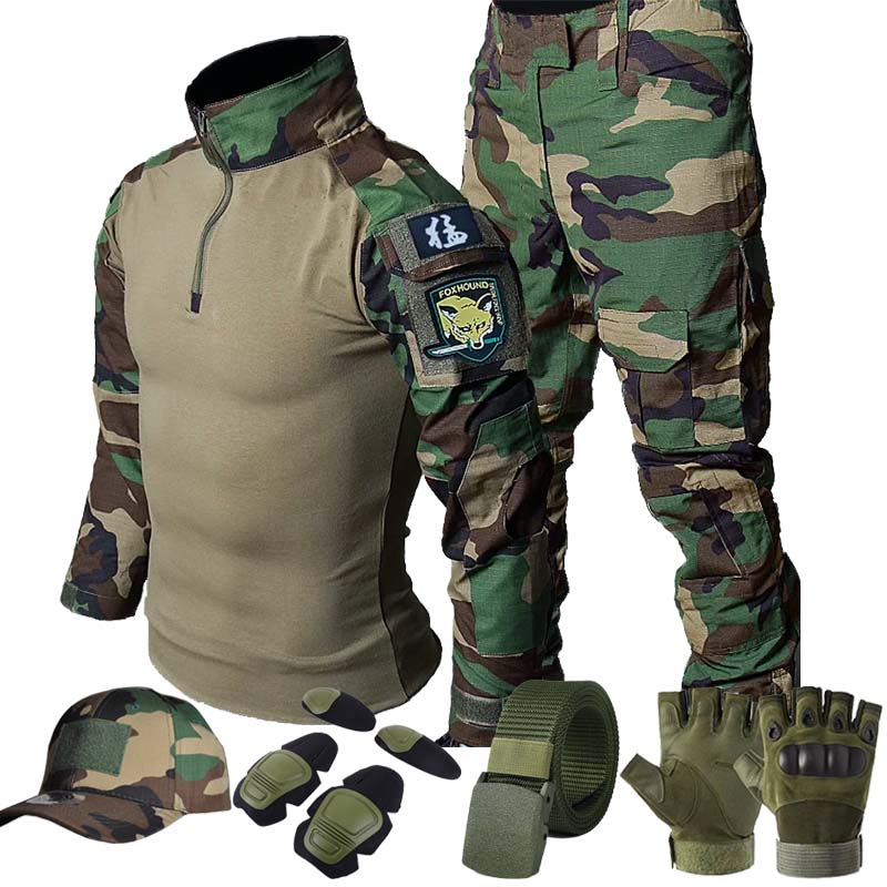 Tactical Cargo Uniform Jungle  – Hunting Outdoor Pants recenzja i cena