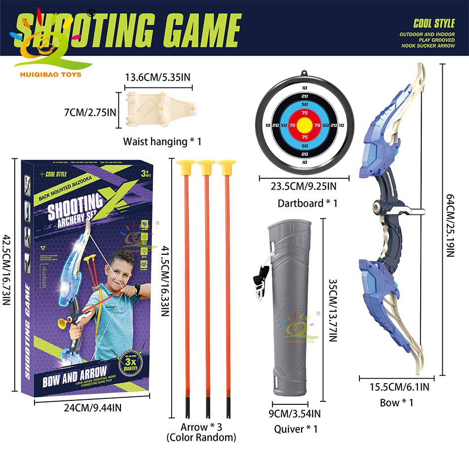 Children Bow and Arrow LED Lig – Hunting Outdoor Boys recenzja i cena