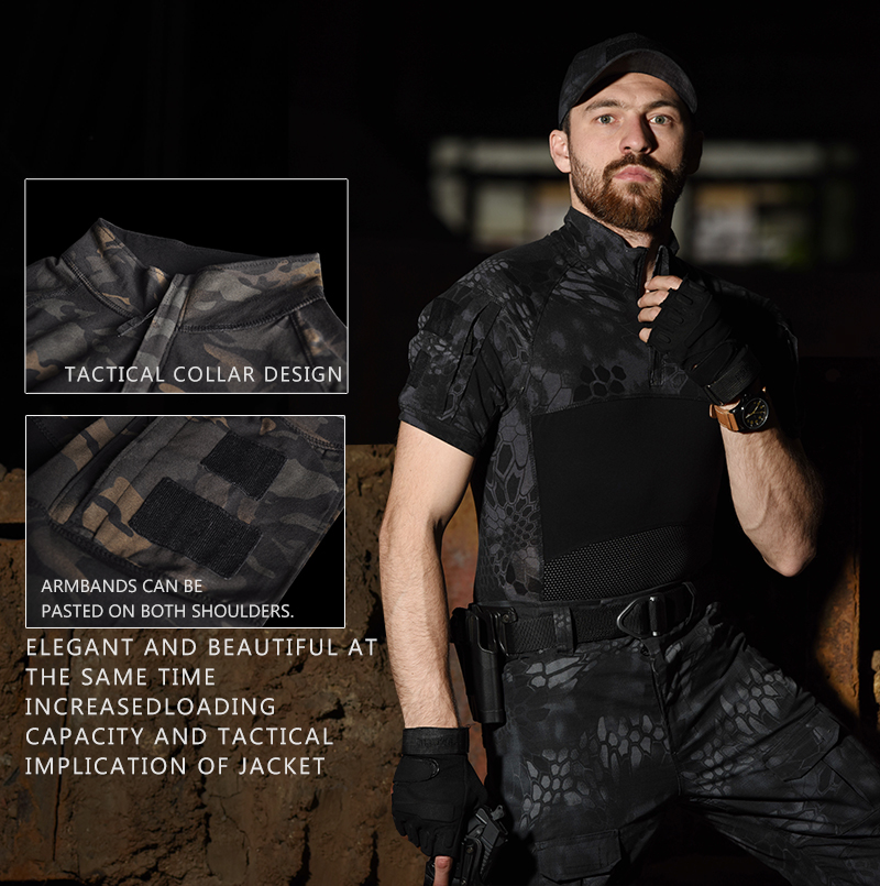 Men Combat Shirts Airsoft Tact – Wildman Hunting & Outdoor Vanderbijlpark recenzja i cena