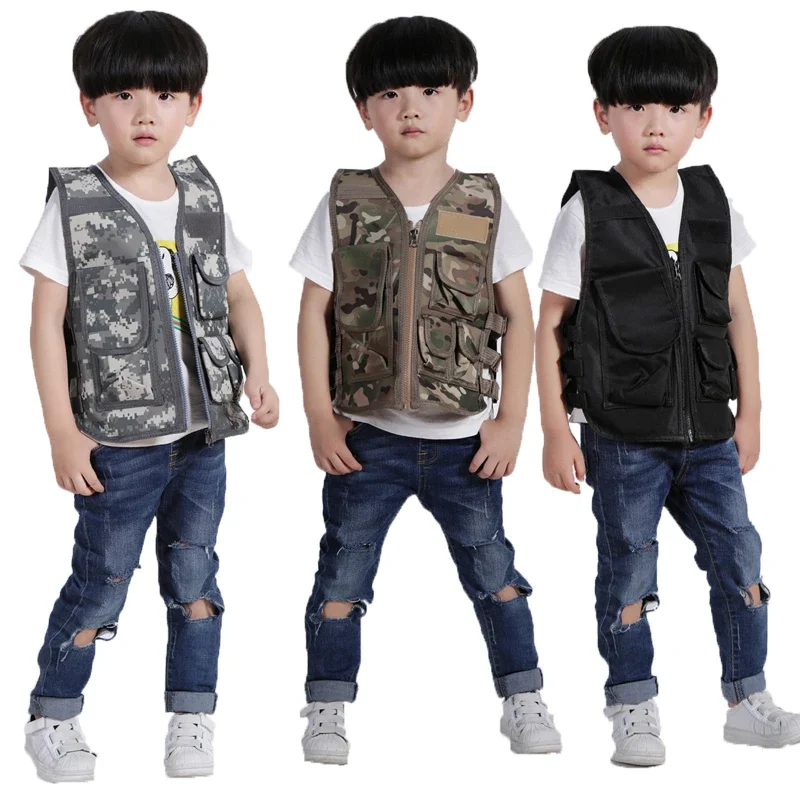 Children Outdoor CS Vest Kid M – Hunting Outdoor Boys recenzja i cena