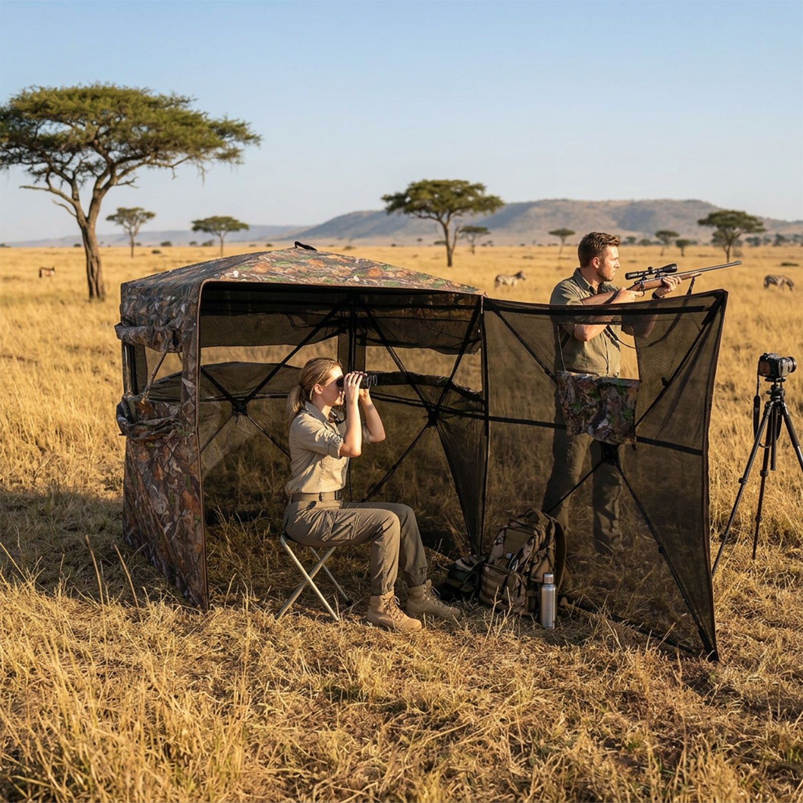 Camouflage Pop-Up Hunting Blin – Hunting & Outdoor As recenzja i cena