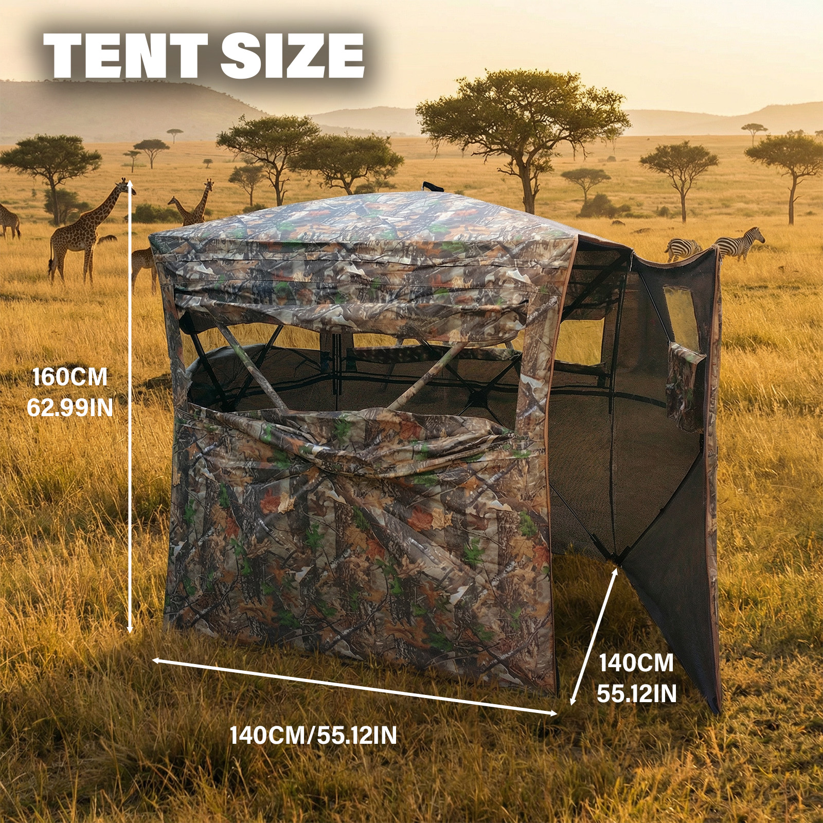Camouflage Pop-Up Hunting Blin – Hunting & Outdoor As recenzja i cena