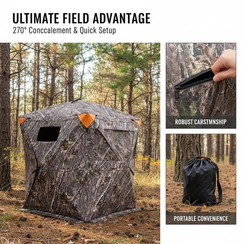 Ground Hunting Tent 60x60x66 I – Hunting & Outdoor As recenzja i cena