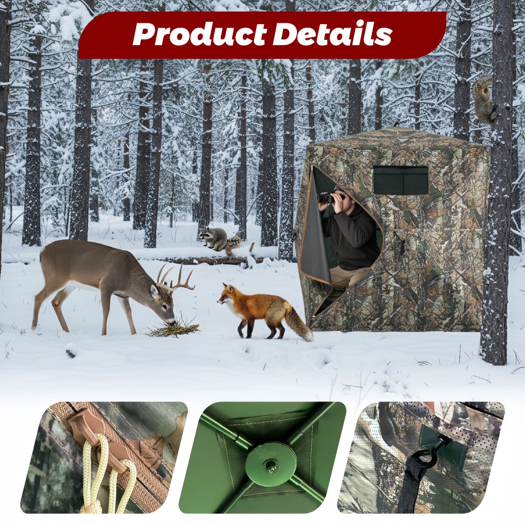 Camouflage Pop-Up Hunting Blin – Hunting & Outdoor As recenzja i cena