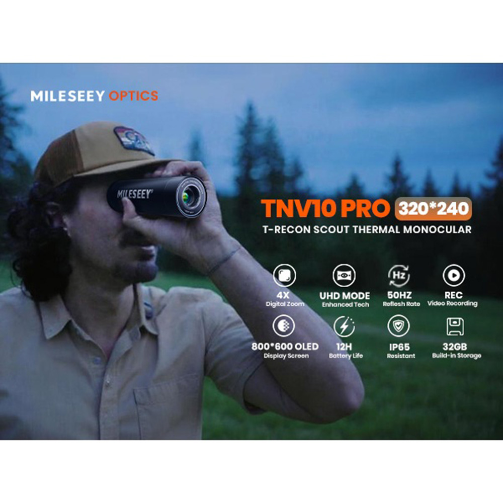MILESEEY TNV10 PRO 320×240 Res – Outdoor Hunting Equipment recenzja i cena