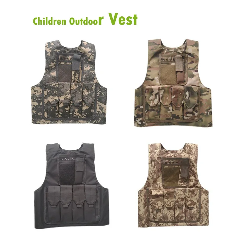 Kids Boys Tactical Vest Camouf – Hunting Outdoor Boys recenzja i cena