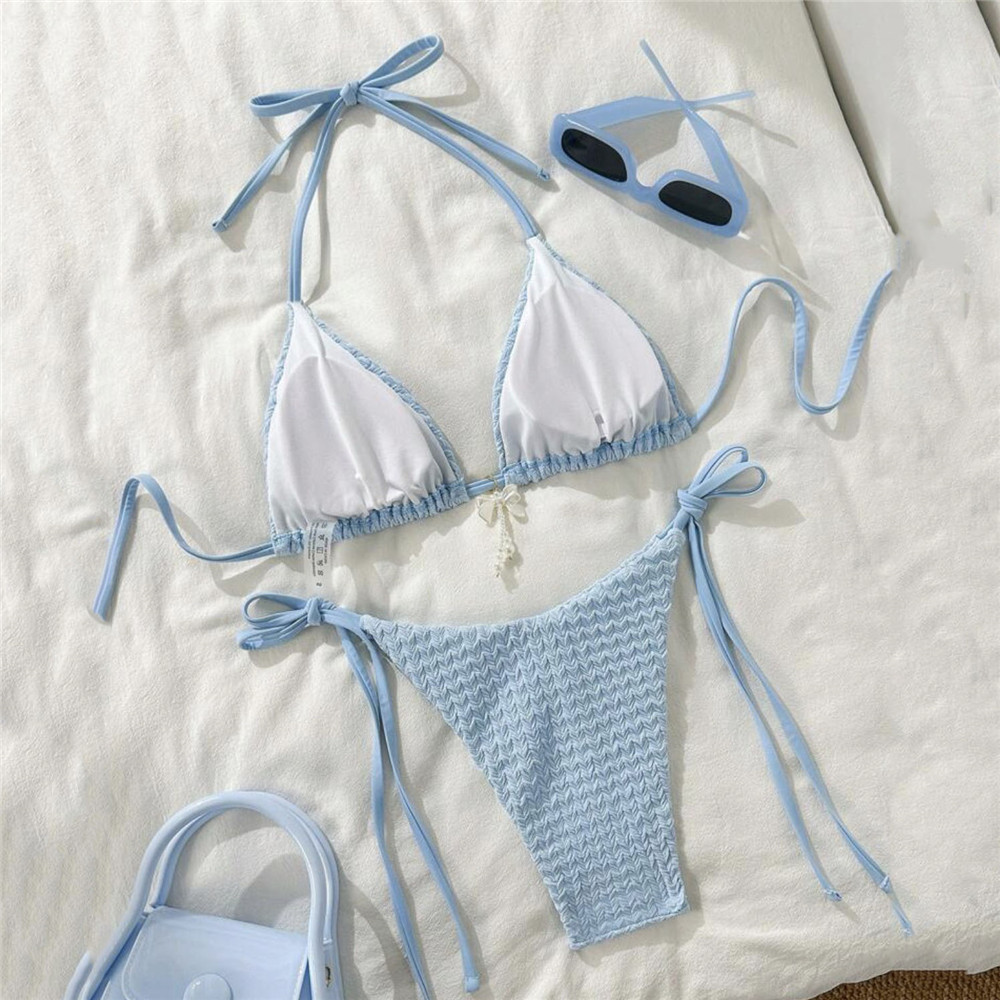 Sky Blue Bead Bow Swimwear Hal – Bow Stringer Tool recenzja i cena