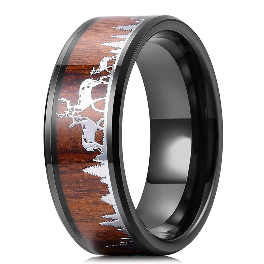 Fashion 8mm Koa Wood Inlay Dee – Wildman Hunting & Outdoor Vanderbijlpark recenzja i cena