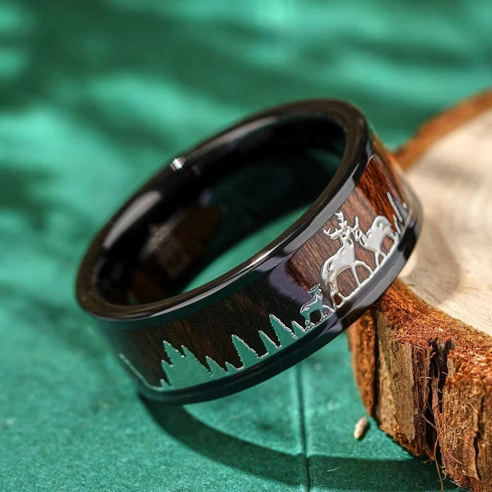 Fashion 8mm Koa Wood Inlay Dee – Wildman Hunting & Outdoor Vanderbijlpark recenzja i cena